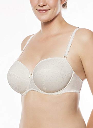 Ulla - Sujetador de cazoleta Tirantes extraíbles para Mujer 1122 Color Crudo EU 120 / ES 135 F