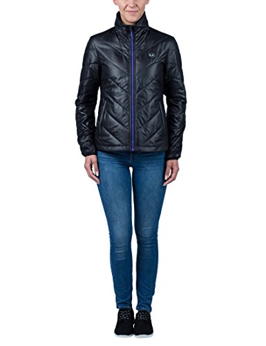 Ultrasport Advanced Chaqueta Lorma para mujer, chaqueta para todo el año, Negro/Púrpura, 2XL