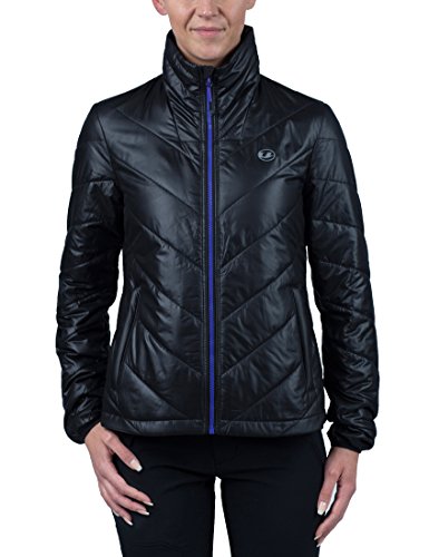 Ultrasport Advanced Chaqueta Lorma para mujer, chaqueta para todo el año, Negro/Púrpura, 2XL