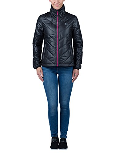 Ultrasport Advanced Chaqueta Lorma para mujer, chaqueta para todo el año, Negro/Rosa, XL