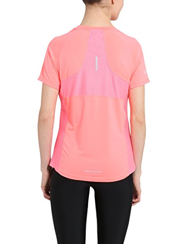 Ultrasport Jen Camiseta de Correr/de Deporte, Mujer, Rosa, L