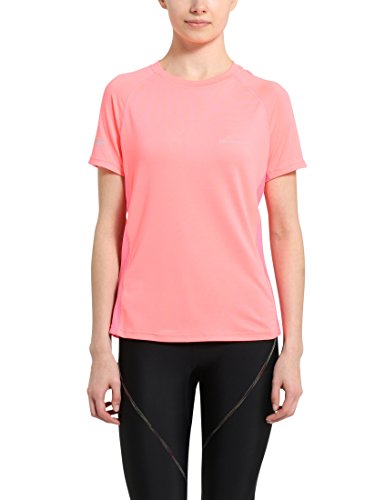 Ultrasport Jen Camiseta de Correr/de Deporte, Mujer, Rosa, L