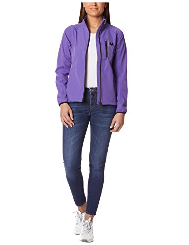 Ultrasport MIA Softshell Chaqueta, Mujer, Morado/Negro, XS