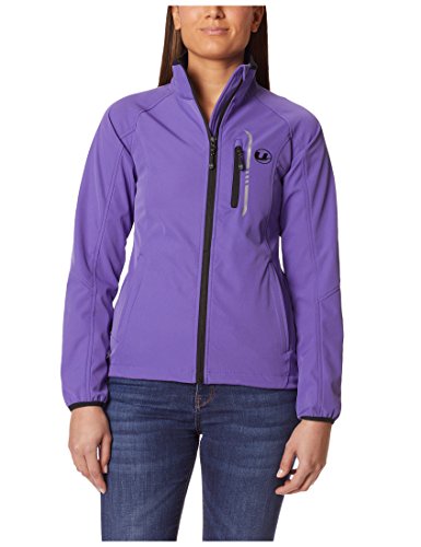 Ultrasport MIA Softshell Chaqueta, Mujer, Morado/Negro, XS