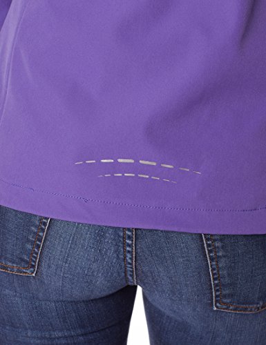 Ultrasport MIA Softshell Chaqueta, Mujer, Morado/Negro, XS