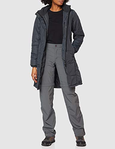 Ultrasport Smila Abrigo de Invierno, Mujer, Negro (Black), XS