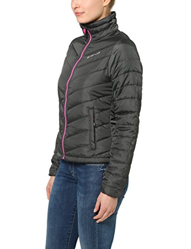 Ultrasport Whistler Foggia Chaqueta Acolchada, Mujer, Ebony, 38