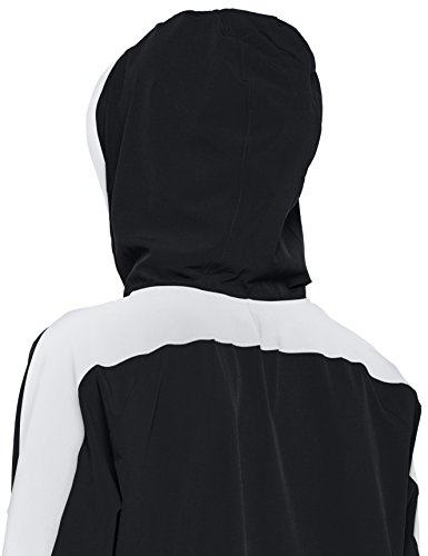 Under Armour 12.1 Storm Woven Anorak Camiseta de Manga Larga, Mujer, Negro (001), S