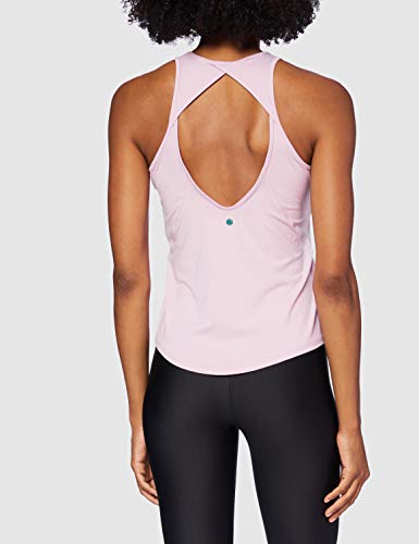 Under Armour Camiseta de Tirantes UA Rush Camisa, Pink, SM para Mujer
