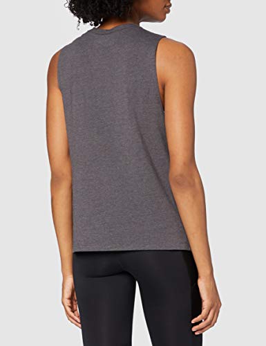 Under Armour Graphic Muscle Tank Linear Wordmark Camiseta sin Mangas, Mujer, Gris (019), L