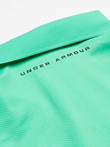 Under Armour Performance Polo 2.0 Camiseta Polo Transpirable, cómoda Camisa Polo Masculina de Manga Corta, Niños, Verde, YLG