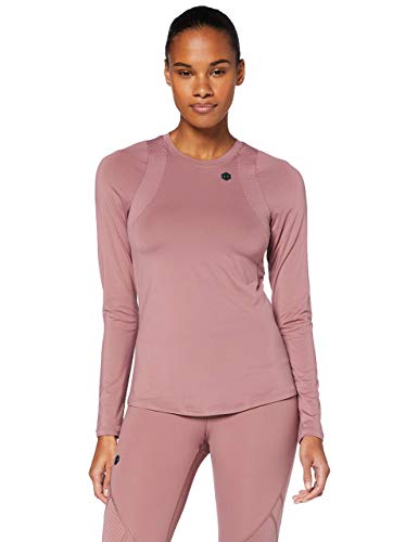 Under Armour Rush Camisa de Manga Larga, Mujer, Rosa, SM