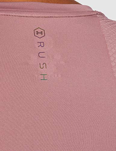 Under Armour Rush Camisa de Manga Larga, Mujer, Rosa, SM