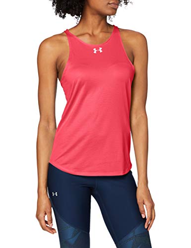 Under Armour UA Qualifier Tank Camiseta Sin Mangas, Mujer, (Impulse Pink(671), M