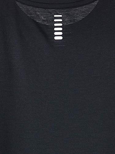 Under Armour UA Streaker 2.0 Camiseta, Mujer, Negro (Black/Black/Reflective 001), M
