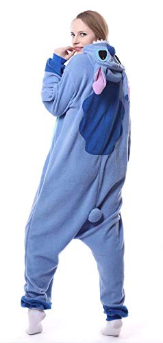 Unisex Adultos de Dibujos Animados con Capucha Enterizo de Cosplay Pijamas Ropa de Dormir