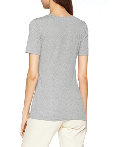 United Colors of Benetton T-Shirt Camiseta de Tirantes, Gris (Grigio Melange 501), Small para Mujer