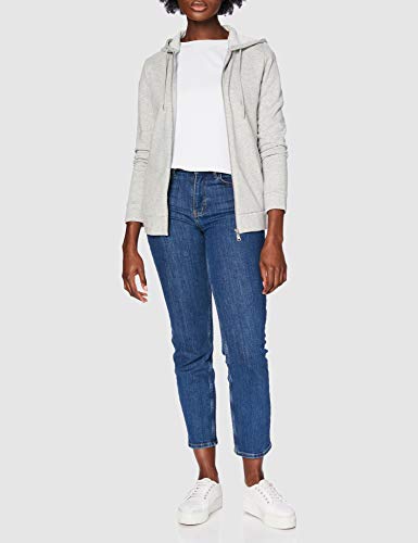 Urban Classics Ladies Extended Shoulder tee Camiseta, Blanco, L para Mujer