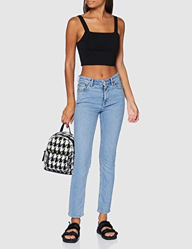 Urban Classics Oberteil Ladies Cropped Top Camiseta, Black, XXL para Mujer