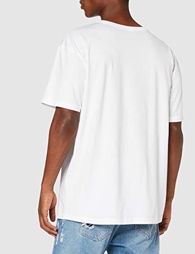 Urban Classics Oversized tee Camiseta, Blanco, XL para Hombre