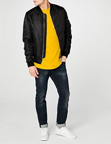 Urban Classics Shaped Long tee Camiseta, Amarillo (Chrome Yellow), XXL para Hombre