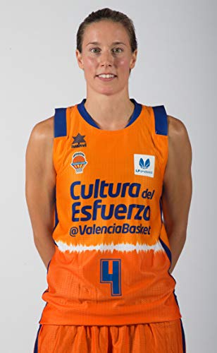 Valencia basket Camiseta de Juego Naranja LF1, Mujeres, XS