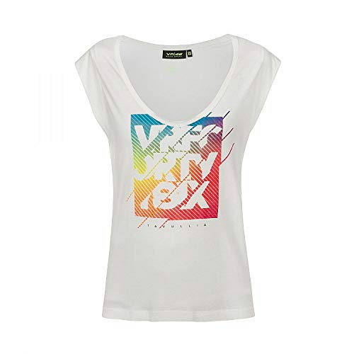 Valentino Rossi Lifestyle, Jersey Mujer, Blanco, L