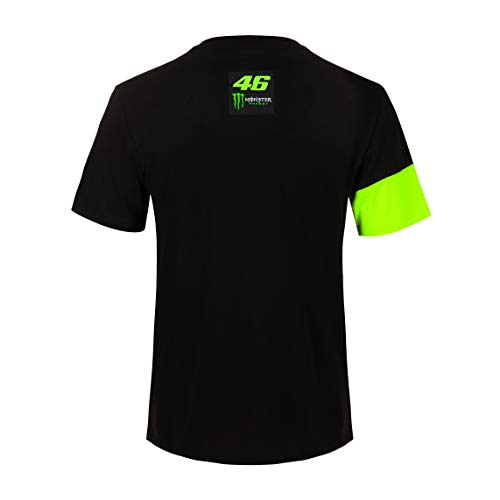 Valentino Rossi – Monster Dual, Camiseta, Camiseta, TSHIRTCMDMN, Negro, X-Large