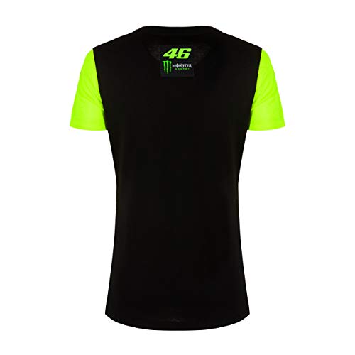 Valentino Rossi – Monster Dual, Camiseta, Camiseta, TSHIRTCMDWB, Negro, X-Large