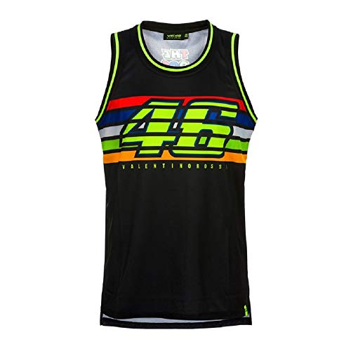 Valentino Rossi Vr46 Classic-Accessories, Camiseta Unisex Adulto, Negro, XS-S