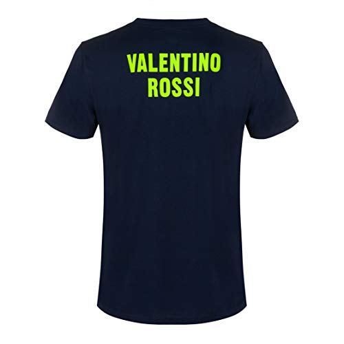 Valentino Rossi Vr46 Classic - Camiseta, Camiseta, TSHIRTVR46MBL, Bleu, S