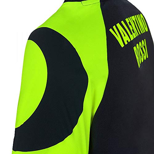Valentino Rossi Vr46 Classic-Sol e Luna, T-Shirt Hombre, Azul, L