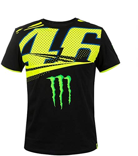 Valentino Rossi VR46 Moto GP Monster Energy Monza Rally Camiseta Oficial 2018