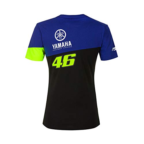 Valentino Rossi VR46 MotoGP M1 Yamaha Racing Oficial 2020 Camiseta Mujer