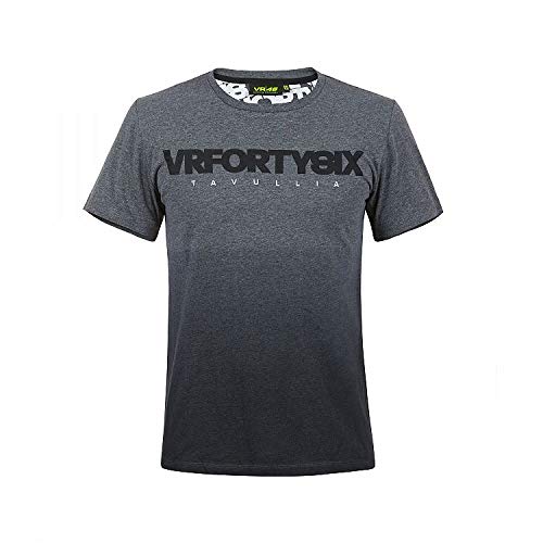 Valentino Rossi VRMTS323931NF006 - Camiseta para Hombre, Gris Oscuro Melange, XXL