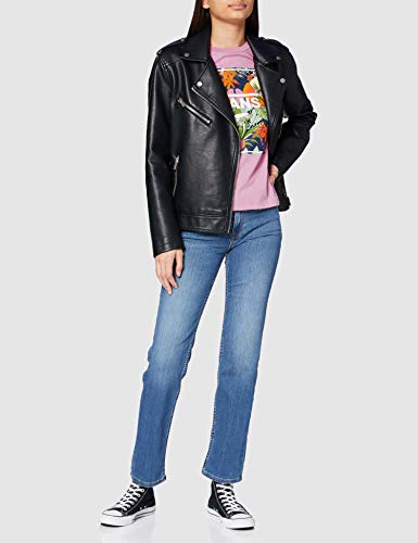 Vans Boxlet Camiseta, Rosa (Fuchsia Pink Unu), 36 (Talla del Fabricante: Small) para Mujer