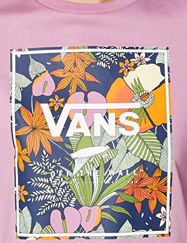 Vans Boxlet Camiseta, Rosa (Fuchsia Pink Unu), 36 (Talla del Fabricante: Small) para Mujer