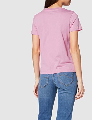 Vans Boxlet Camiseta, Rosa (Fuchsia Pink Unu), 36 (Talla del Fabricante: Small) para Mujer