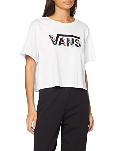 Vans BUNDLEZ Bell tee Camiseta, blanco, M para Mujer