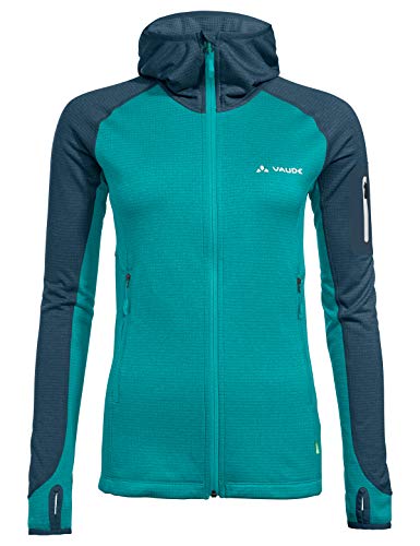 VAUDE Chaqueta de forro polar para mujer., Mujer, Chaqueta, 41784, Riviera, 34