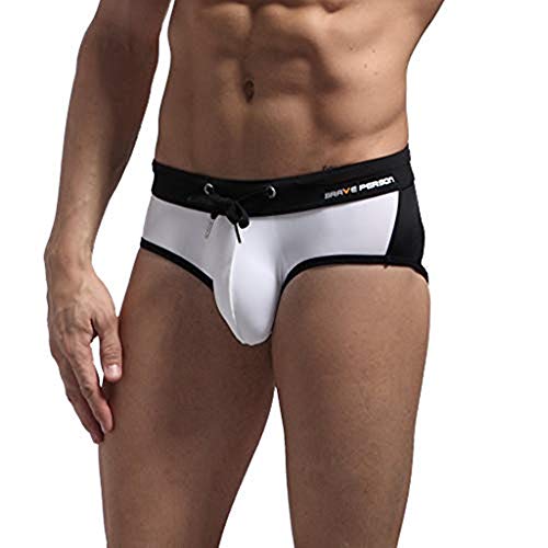 Vectry Bañadores de Natación Pantalones Cortos de Los Hombres de Secado Rápido Playa Surf Pantalones Cortos de Natación Traje de Baño Hombre Traje de Baño Hombre Bañadores Hombre Baratos Blanco