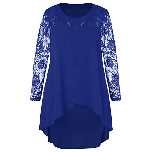 Vectry Vestidos Elegantes Mujer Vestidos Mujer Vestidos Largo De Elegante Vestidos Casual De Mujer Primavera Vestidos Fiesta Coctel Vestidos Playa Mujer (-Azul, XXXXXL)