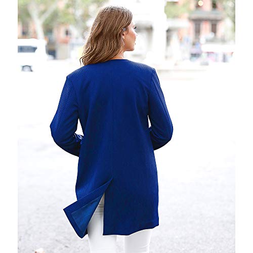 VENCA Abrigo Abertura Trasera en el bajo Mujer - 022722