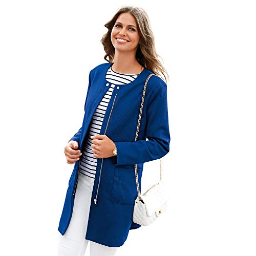 VENCA Abrigo Abertura Trasera en el bajo Mujer - 022722