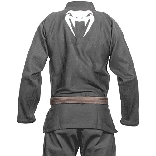 VENUM Contender 2.0 Kimono BJJ GI, Unisex Adulto, Gris, A2.5