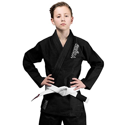Venum Contender Kimono, Unisex niños, Negro, M/C1