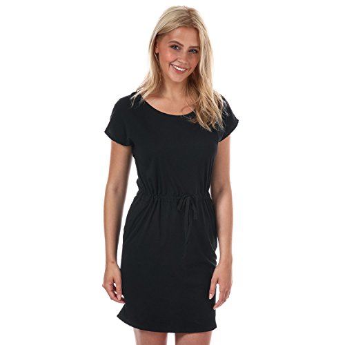 Vero Moda Vmapril SS Short Dress Ga Noos Vestido, Negro (Black Black), 36 (Talla del Fabricante: X-Small) para Mujer