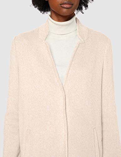 Vero Moda Vmbrushedkatrine 3/4 Jacket Boos Abrigo de Mezcla de Lana, Marrón, M para Mujer