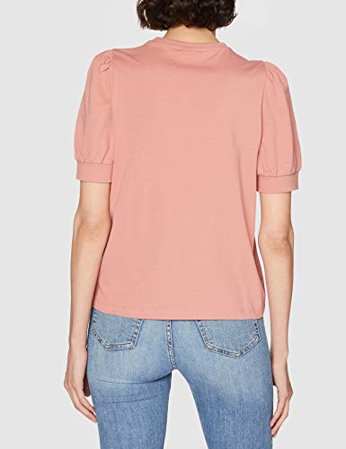Vero Moda VMKERRY 2/4 O-Neck Top VMA Noos Camiseta, Rosa Antigua, L para Mujer