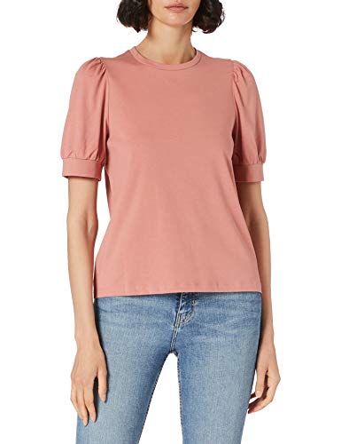 Vero Moda VMKERRY 2/4 O-Neck Top VMA Noos Camiseta, Rosa Antigua, L para Mujer